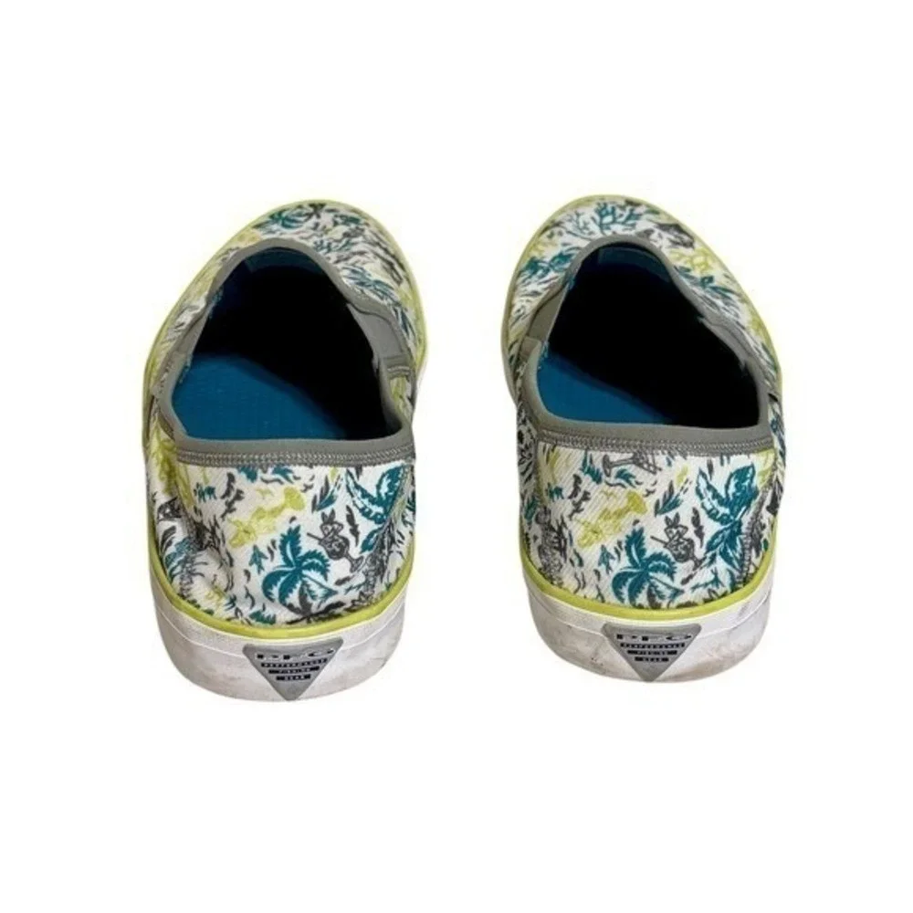 Columbia Boat Shoes Slip Ons Deck Shoes Fishing Boating Boat Summer Tropical